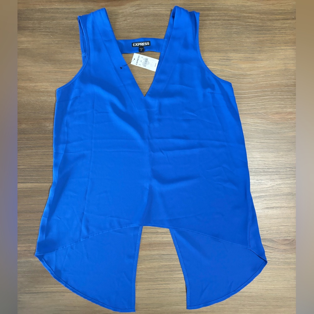Express Royal Blue High Low Top